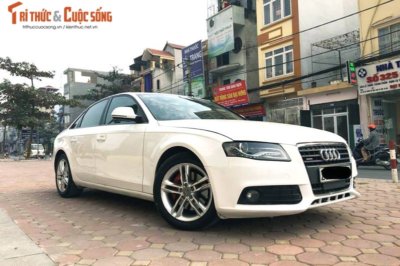 Audi A4 doi 2008 gia chi 785 trieu dong tai Ha Noi